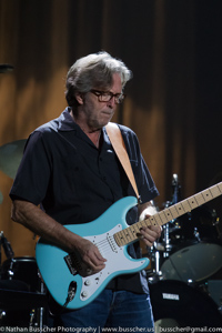 During the Eric Clapton concert